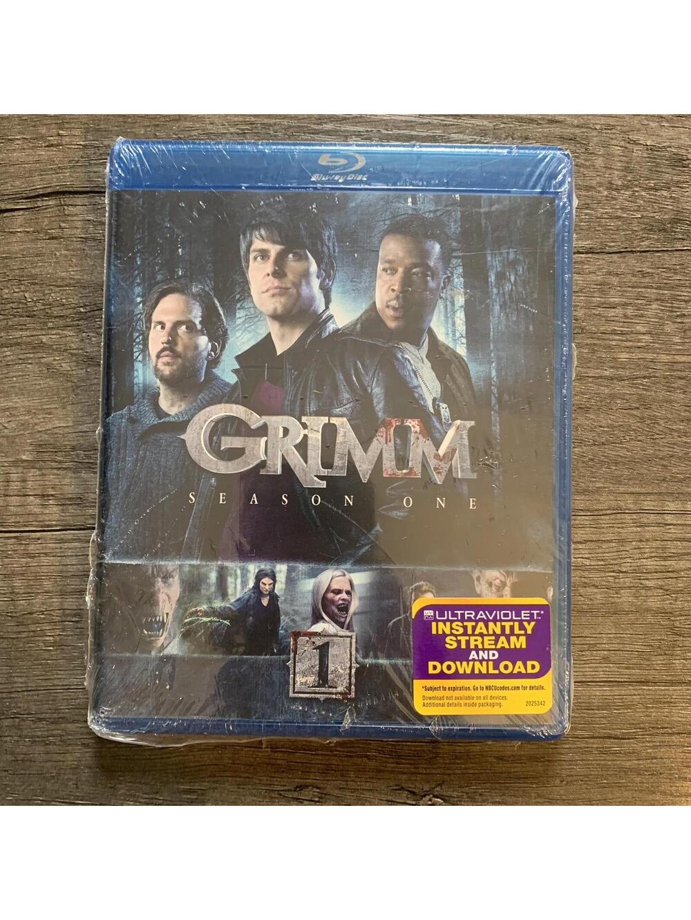 Grimm Season 1 (Blu-ray Disc, 2012, 5-Disc Set) First Season BRAND NEW